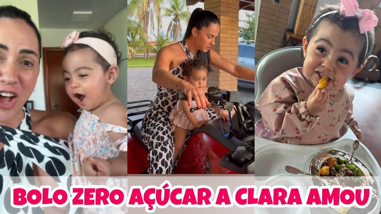 GRACIELE ANDA DE QUADRICICLO COM A CLARA NA FAZENDA #zezédicamargo #gracielelacerda #claracamargo