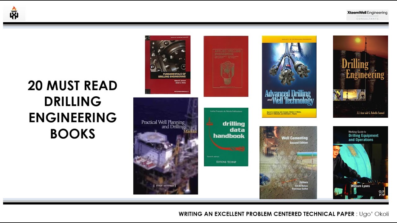 20 MUST read and have Drilling Engineering Books