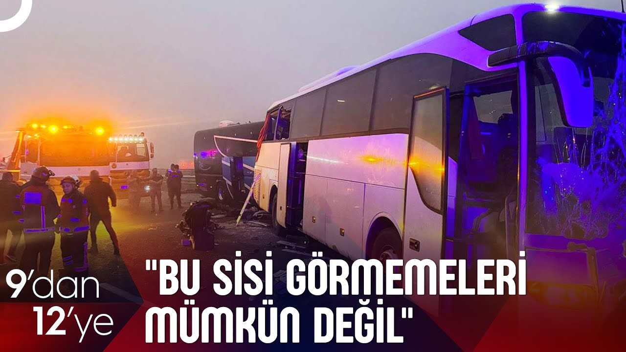 Yol ve Sürüş Güvenliği Uzmanı Ethem Genim, Kazanın Asıl Sebebini Anlattı | 9'dan 12'ye