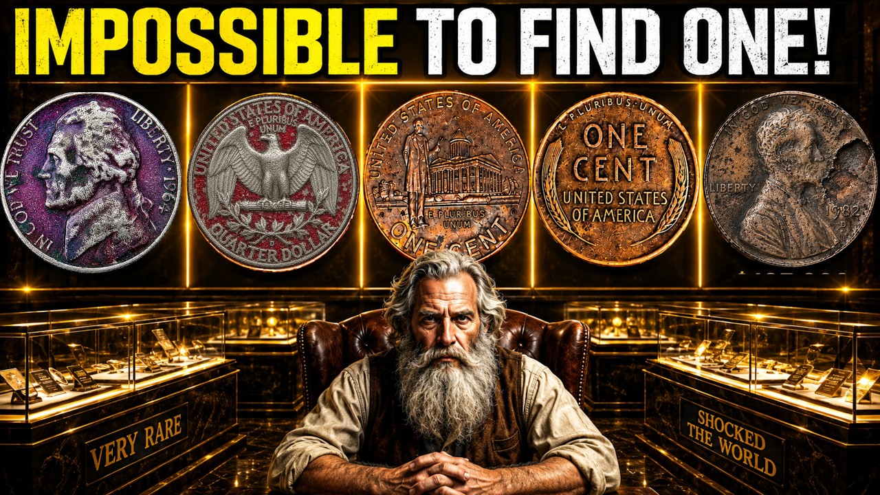 IMPOSSIBLE TO FIND ! 99.99% CAN'T FIND THESE VERY RARE COINS!