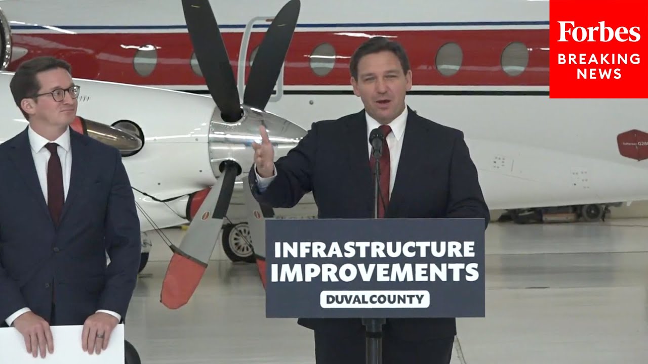 Florida Gov. Ron DeSantis Awards Millions In New Infrastructure Funding
