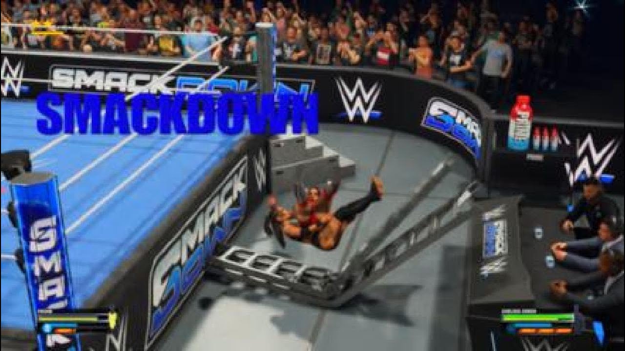 WWE 2K25 SMACKDOWN ALBA FYRE HELPS CHELSEA GREEN KEEP HER US TITLE IN STREET FIGHT!!!!!