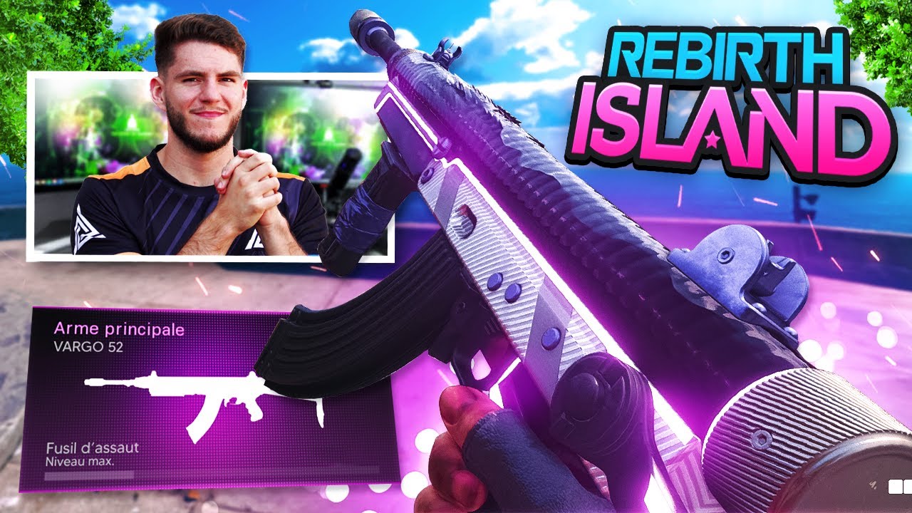 la VARGO 52 est l'AR #1.. Ma CLASSE a *0 RECUL* sur REBIRTH ISLAND !! (Warzone Saison 2)