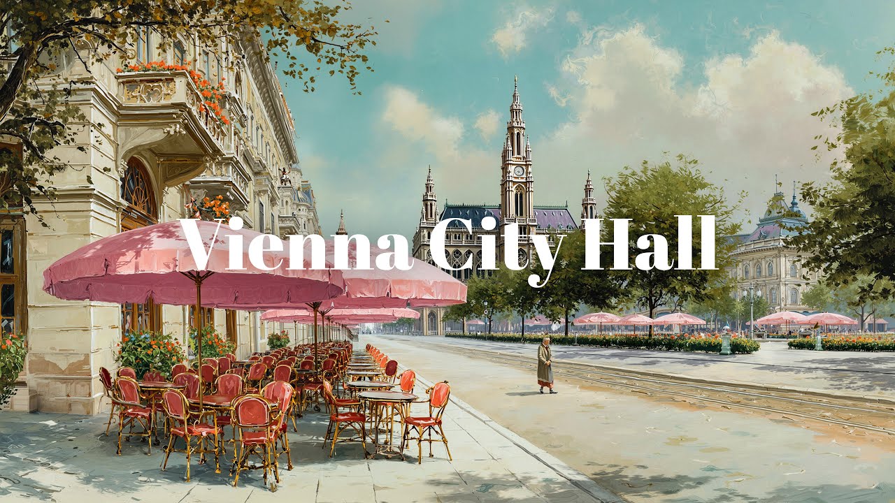 Vienna City Hall 🏙️ Elegant European Jazz | Calm Jazz for Work, Study & Relax