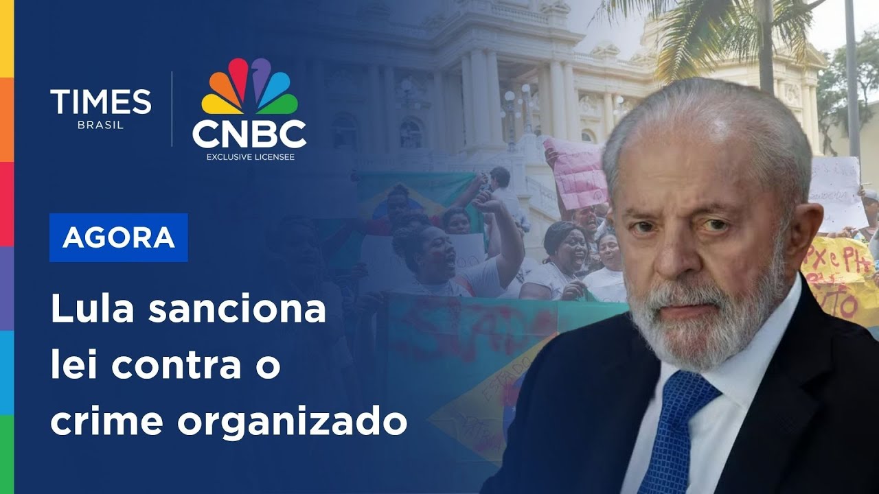 Lula sanciona lei que endurece combate ao crime organizado no Brasil