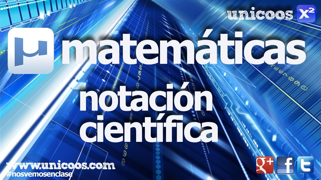 Notacion Cientifica SECUNDARIA (3ºESO) matematicas potencias