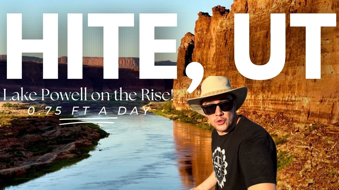 Lake Powells 2024 Rise! | 39,000 CFS Colorado River Inflow UPDATE at Hite, Utah.