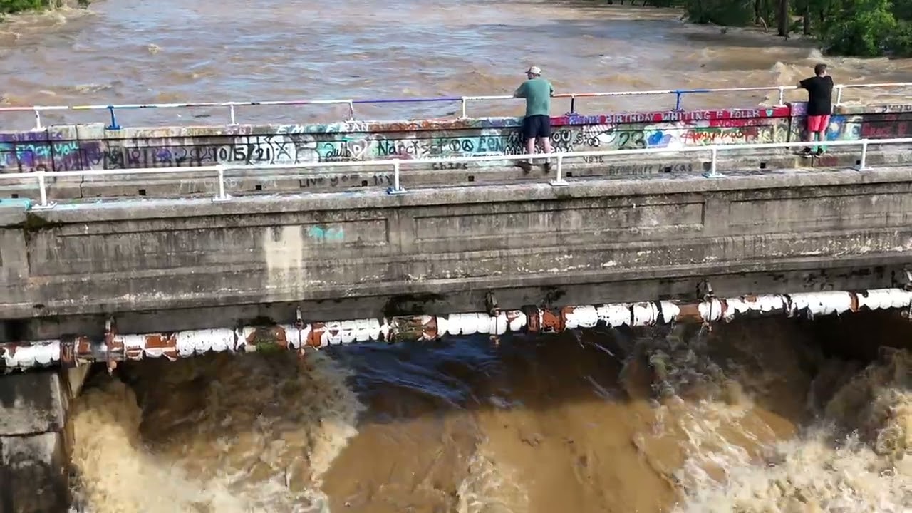 Post Tropical Storm Chantal // Lower & Middle Haw River  @ 75k cfs // 7 July 2025