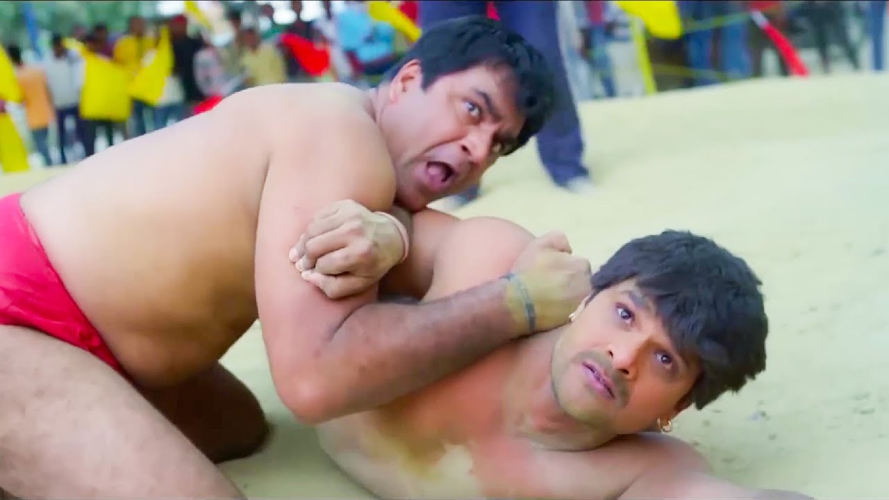 खेसारी लाल यादव और काजल राघवानी के होने वाले दूल्हे का दमदार कुस्ती #bhojpuri #kajalraghwani