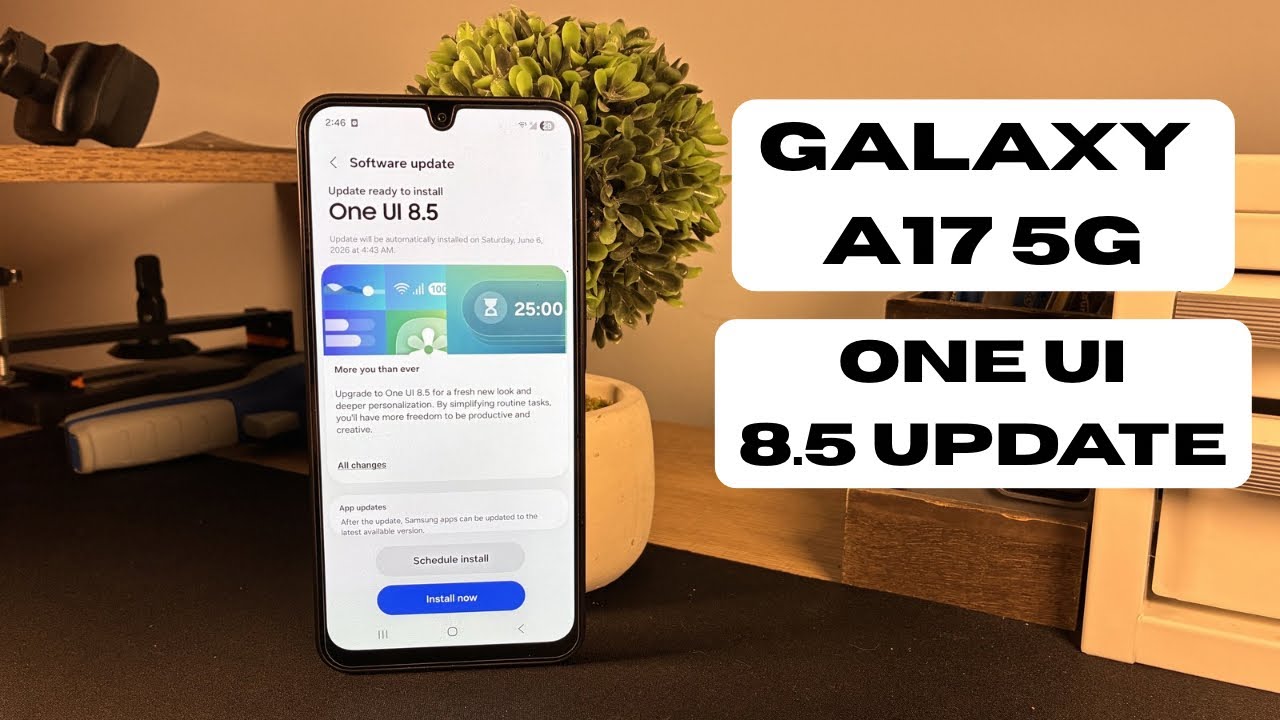 Обновление One UI 8.5 для Samsung Galaxy A17 5G! Стоит ли обновляться?