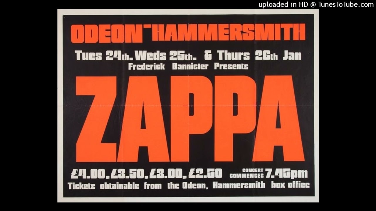 Frank Zappa - City Of Tiny Lites, Hammersmith Odeon, London, UK, January 26, 1978