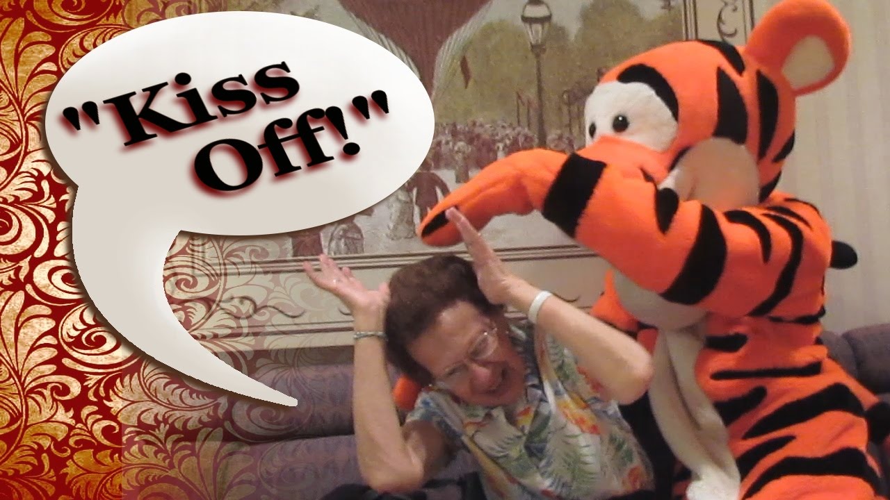 Grandma tells Tigger to 