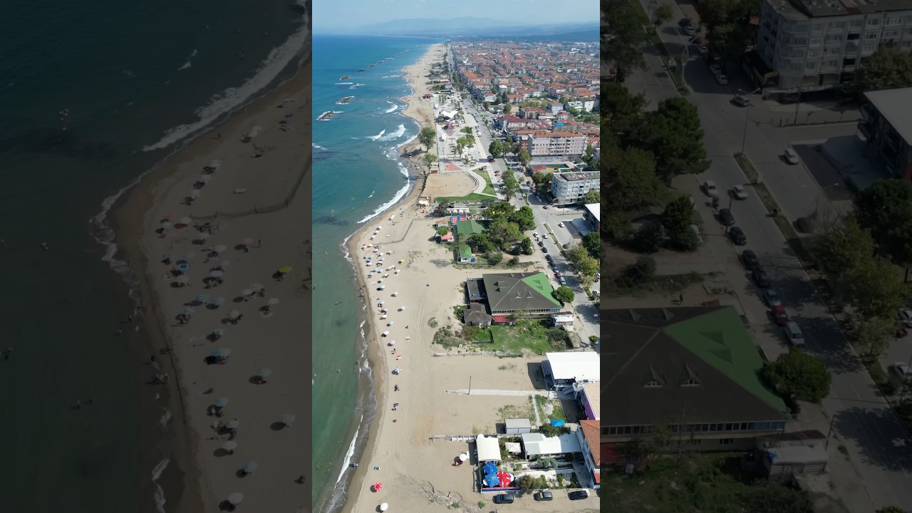 Sakarya Karasu #sakarya #karasu #keşfet #travel #drone #doğa #tatil #summer #deniz #gezi #doğal #fly