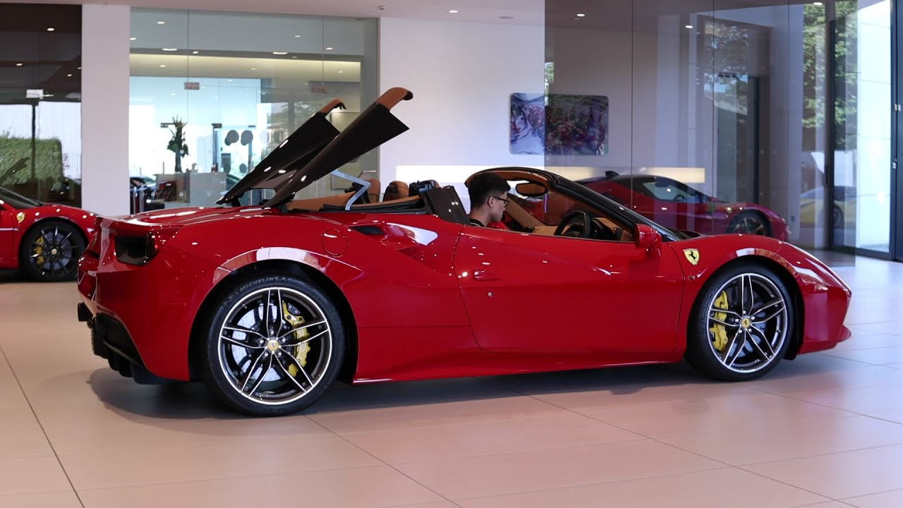 Ferrari 488 GTB Spider - Rosso Corsa Metallic