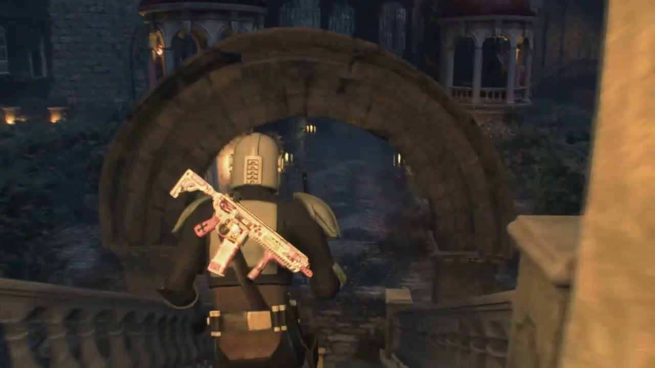 Resident Evil 4 LEON MADALONRIANO RIFLE DE ASALTO PS4 MODS