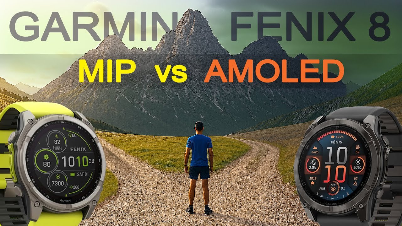Garmin fenix 8 MIP vs AMOLED 47mm чи 51mm що обрати?