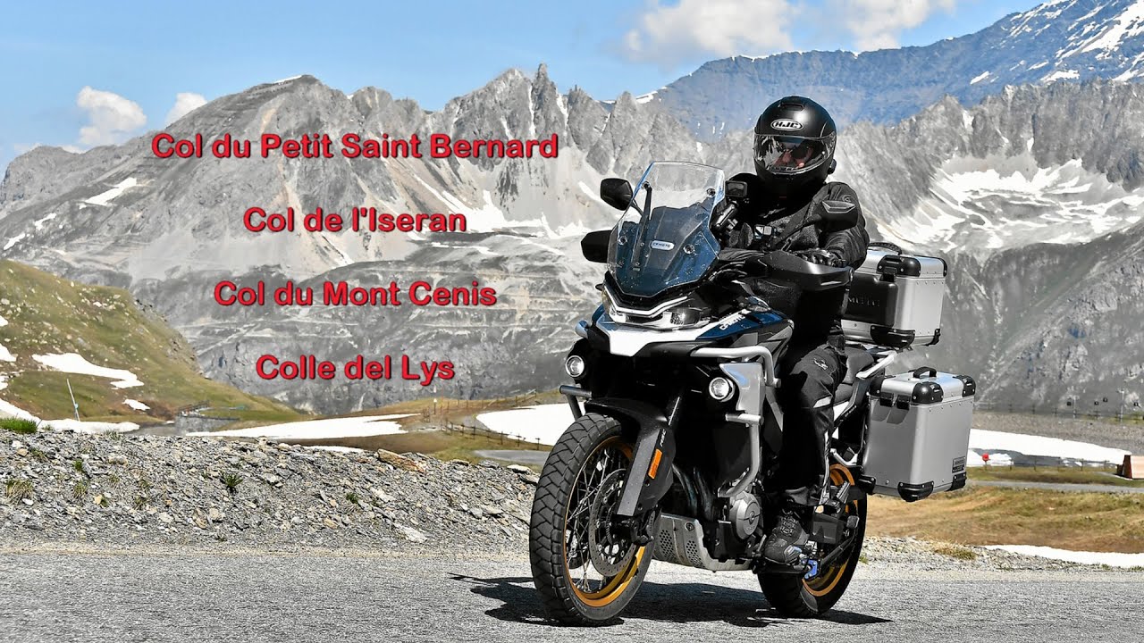 Tour dei colli tra Italia e Francia: Petit Saint Bernard, Iseran, Mont Cenis e Colle del Lys