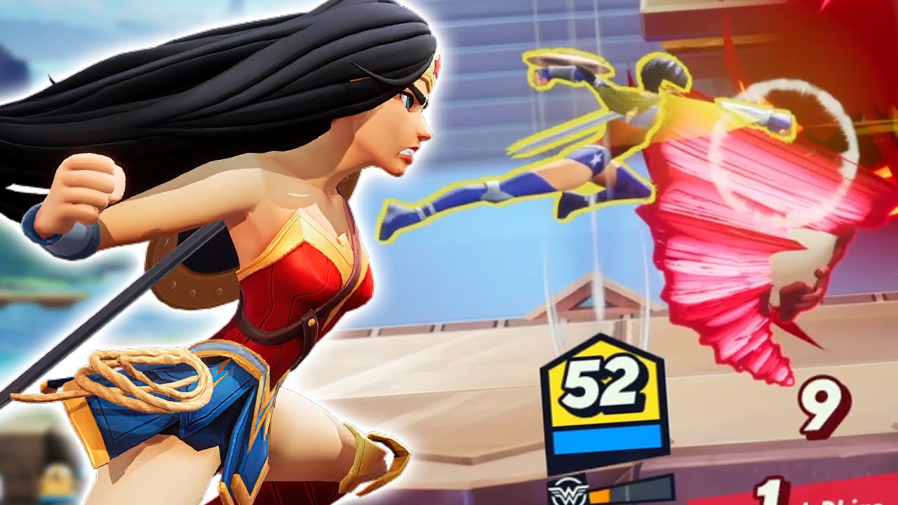 Wonder Woman Beats Taz In MultiVersus!