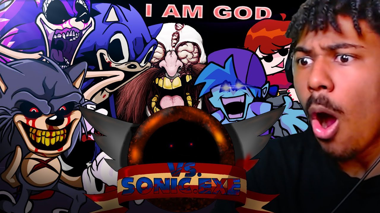 Sonic.exe вернулся и стал ещё страшнее!!! | Friday Night Funkin (обновление 2.0 против Sonic.exe)