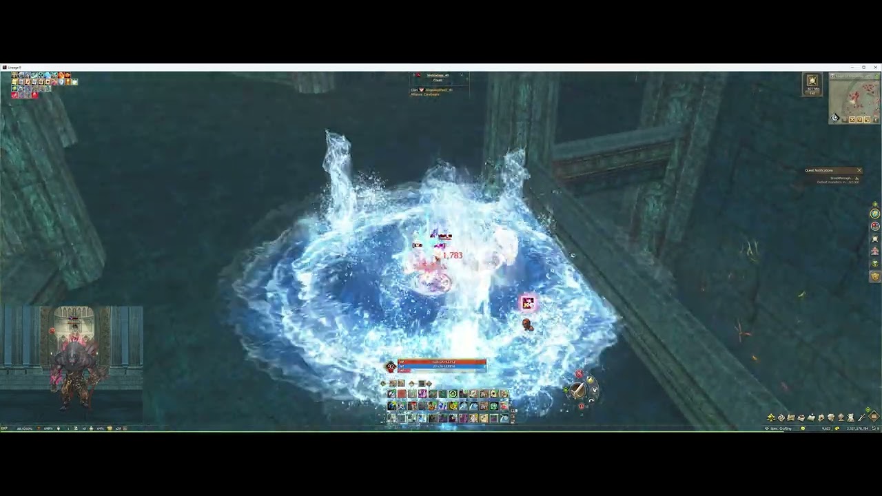 Lineage 2 Aden - Testando Varkas no PvP