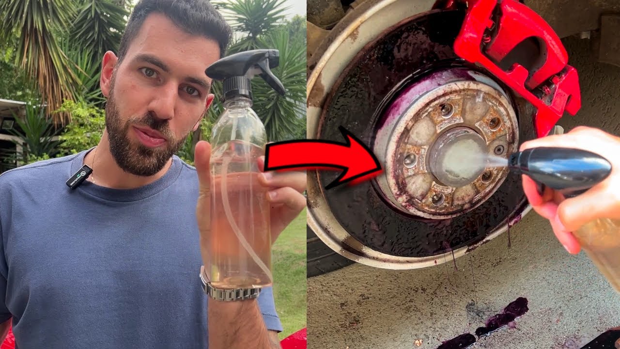 Esse spray mágico transforma a FERRUGEM do metal em SUCO DE UVA! 😱🍇
