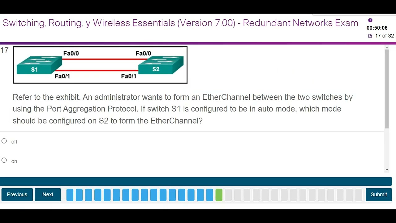 Modules 5 &ndash; 6 Redundant Networks Exam Answers