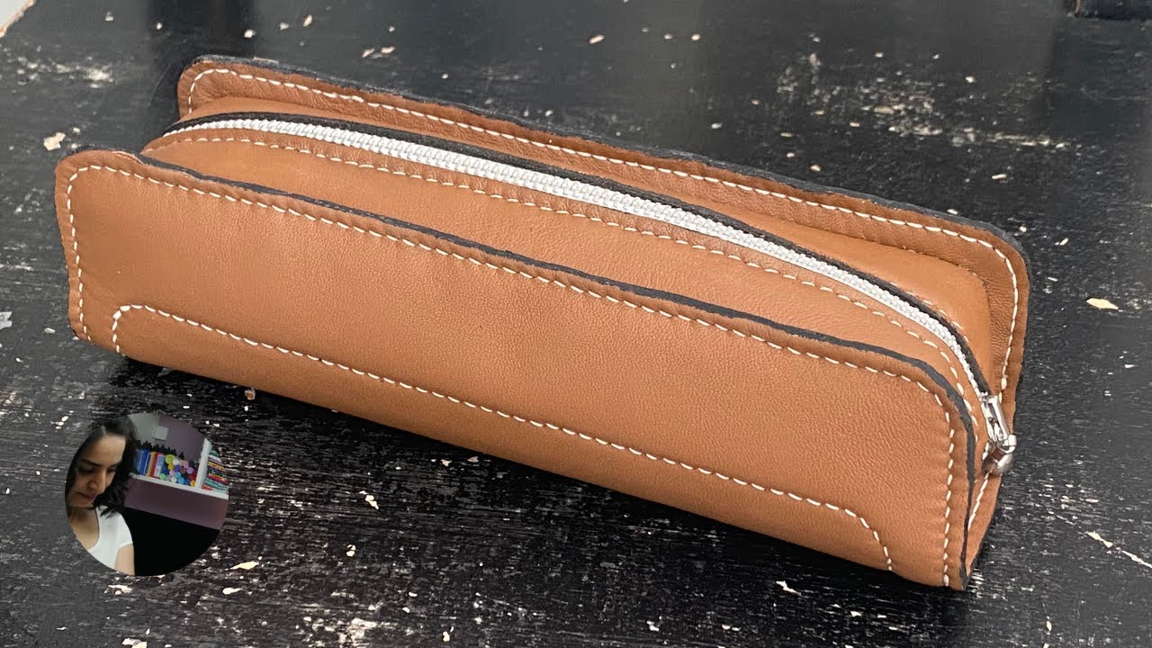 Handcrafting a Leather Pen Case, Part 1 | DIY Leathercraft Tutorial