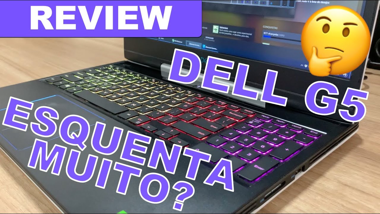 REVIEW DELL G5 COMPLETO - USO GAMER E CASUAL i7 9ª GERAÇÃO 1660 TI