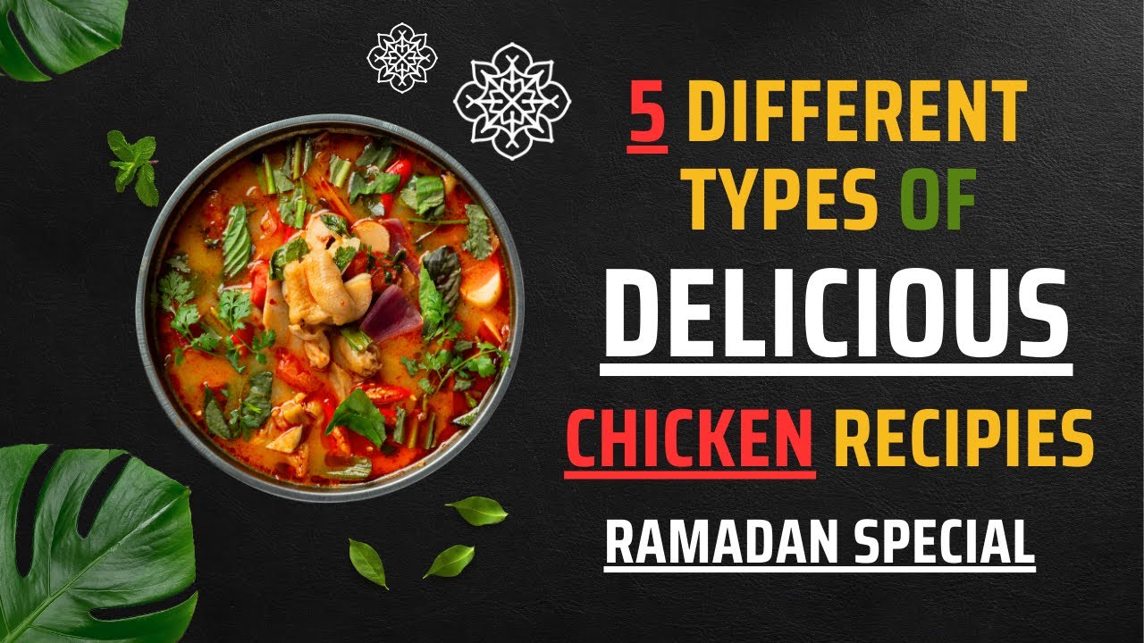 5 Amazing Chicken Recipes in ONE Video 🤯🍗 | Quick & Tasty Meals | Ramadan Special