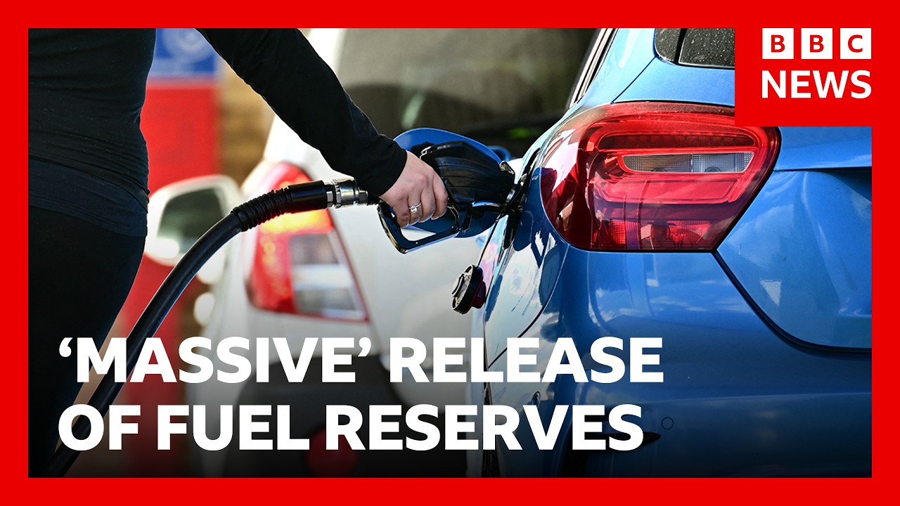 Why will the G7 release 100m barrels of European fuel reserves? | BBC News