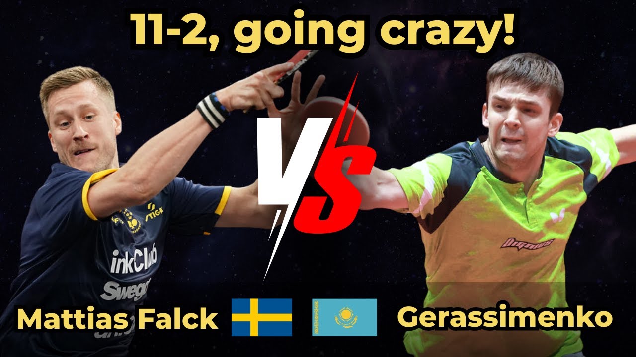 11-2, going crazy! Final set down to the last point!｜  Falck vs Kirill ｜China Smash 2025
