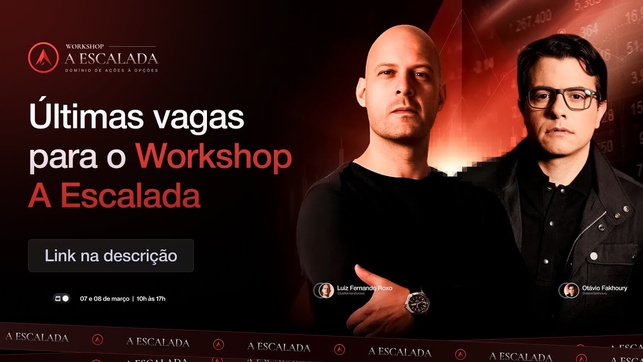 Preparação para o Workshop A Escalada —  Papo de Opções