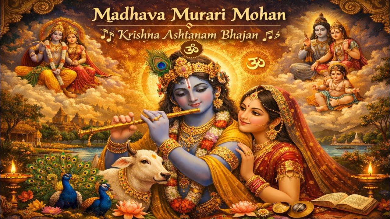 Madhava Murari Mohan | Krishna Ashtanam Bhajan 🕉️