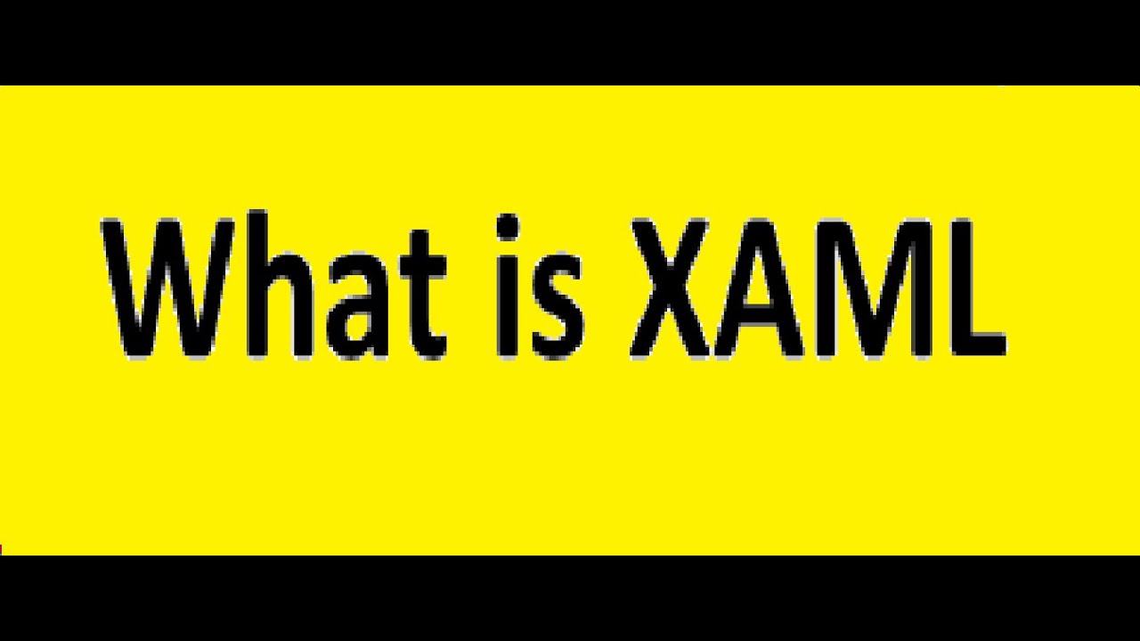 What Is XAML ? | Introduction of XAML | Extensible Application MarkUp Language | Mattemalla Tech