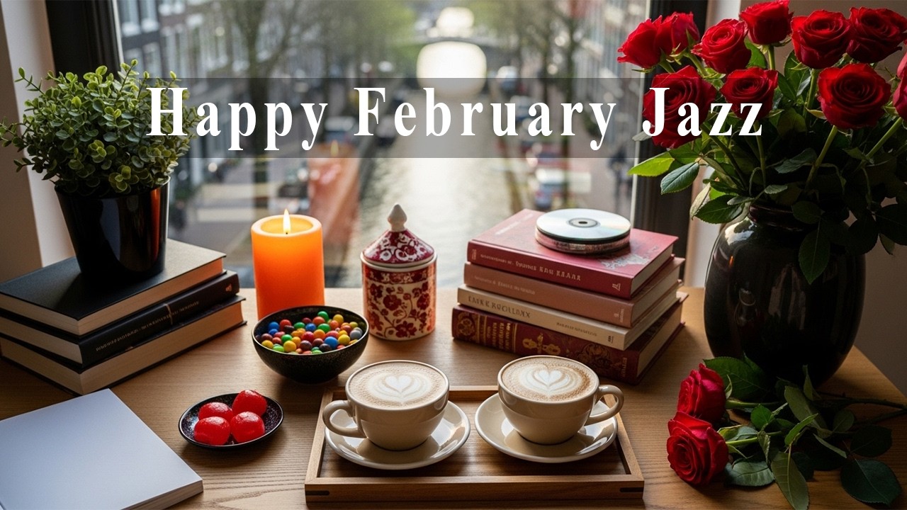 Happy February Jazz Music ☕ Bossa Nova Coffee Vibes for Good Mood, Study Focus & Relaxing Mornings