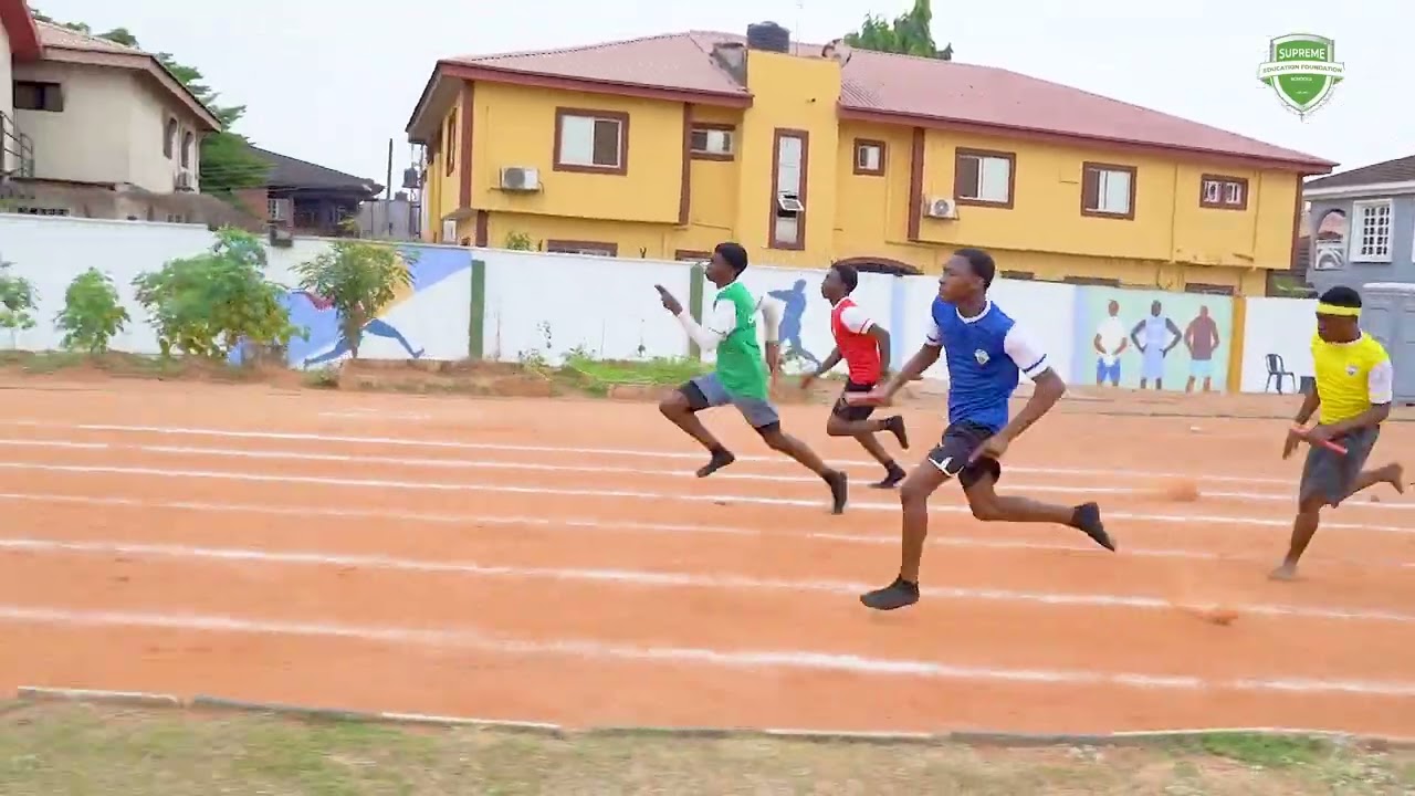 4 by 100M SNR BOYS RELAY RACE (INTER HOUSE SPORTS COMPETITION 2025 )