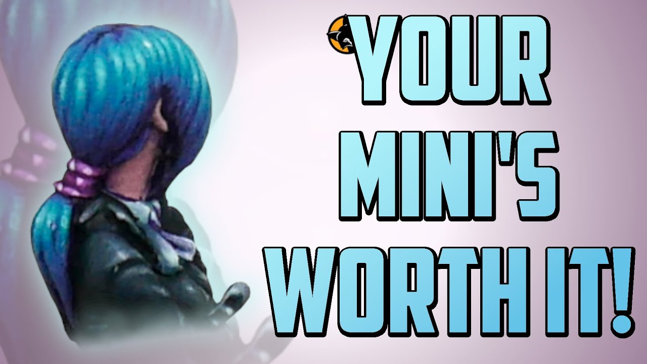How to paint hair on miniatures!