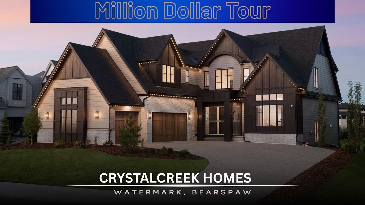 Your Dream Estate in Watermark, Bearspaw | 4-Bed, 6-Bath Luxury Home
