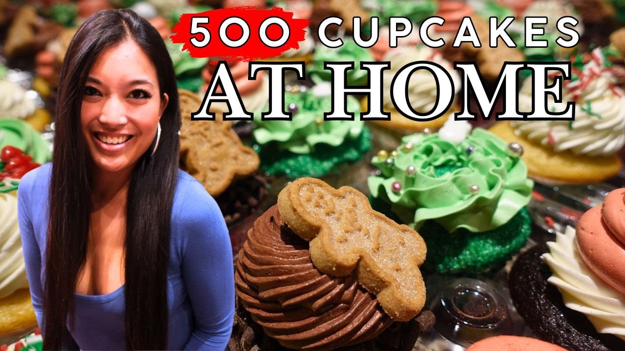 Приготовлю 500 кексов в своей маленькой домашней пекарне | Vlogmas 2025