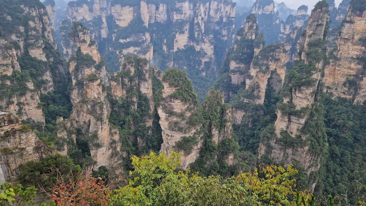 W krainie AVATARA: wpisany na listę UNESCO bajeczny  Park Narodowy Zhangjiajie