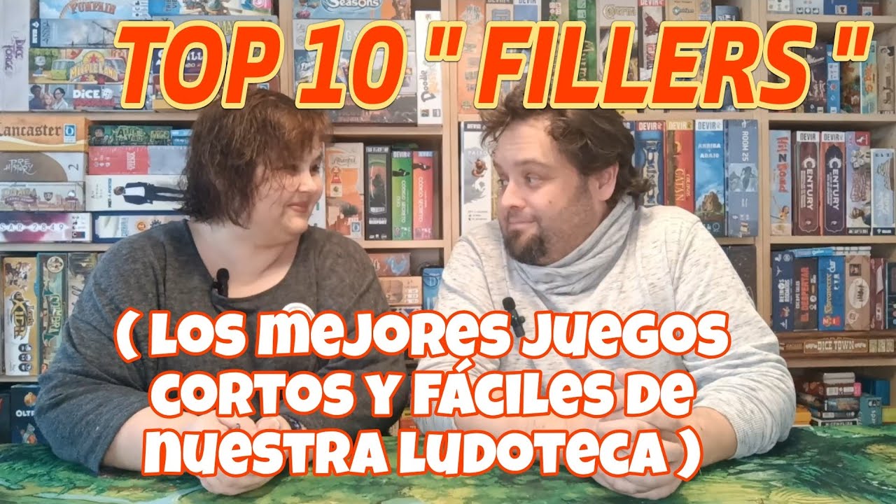 TOP 10 Fillers que más nos gustan de nuestra ludoteca