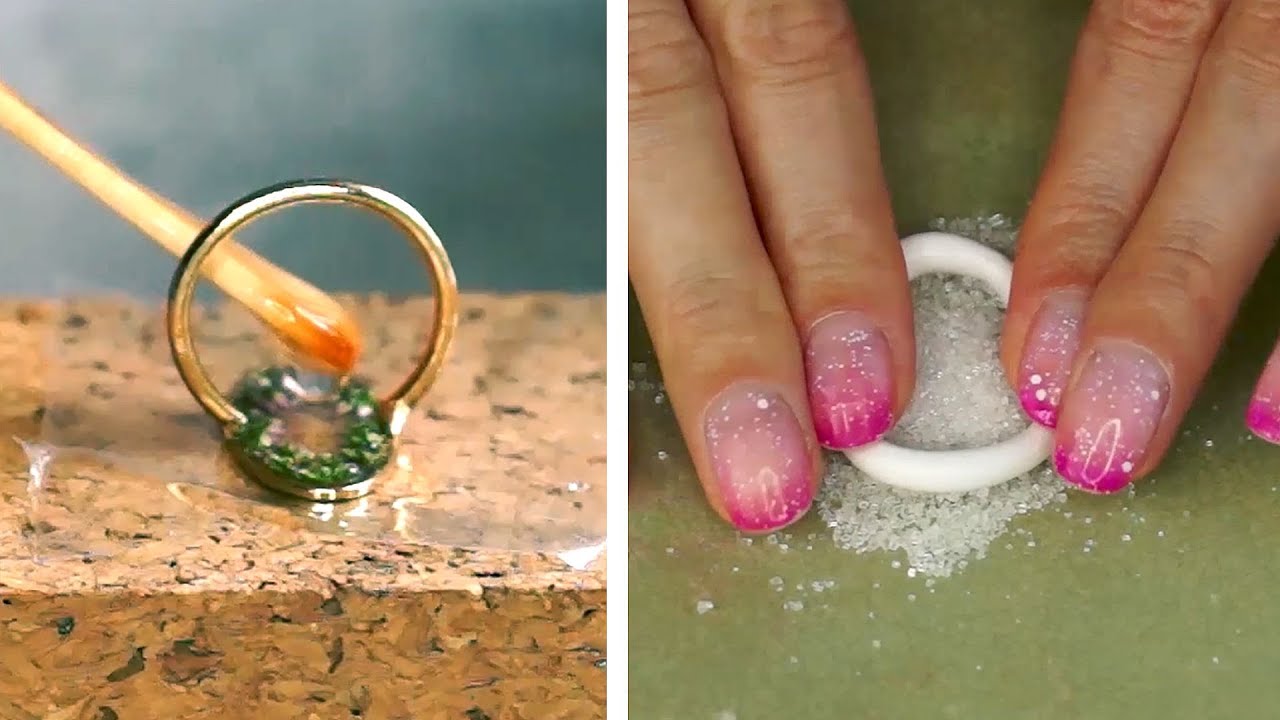 AMAZING DIY IDEAS FROM EPOXY RESIN Cement, Epoxy, Plastic, Dry flowers, polymer clay