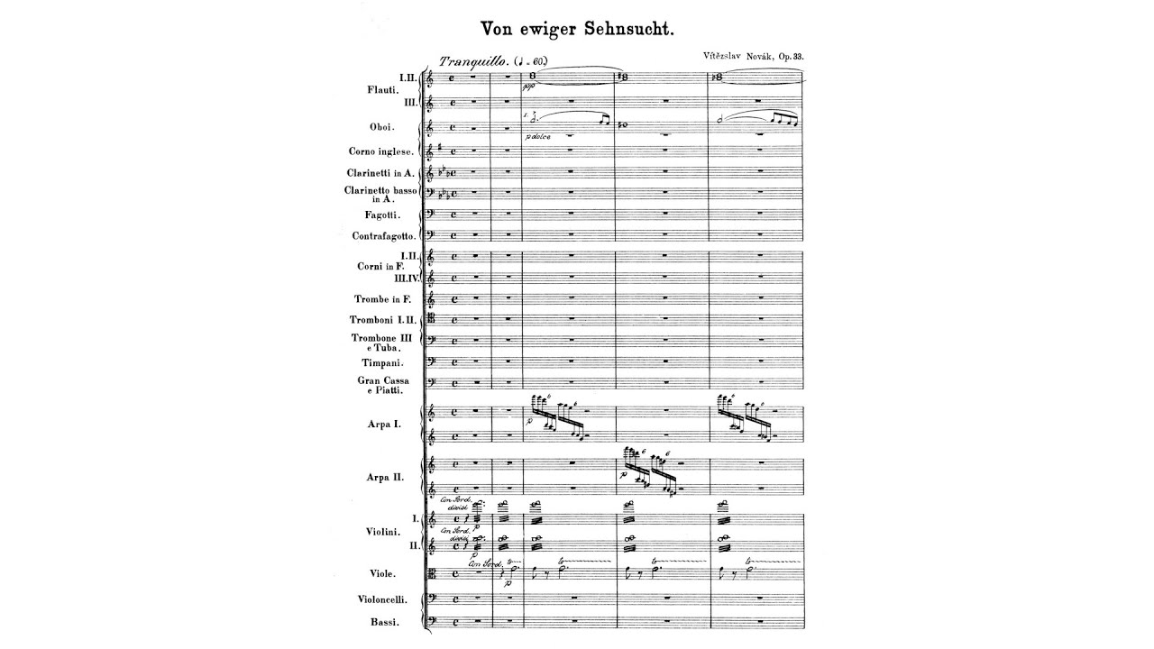 Vítězslav Novák – Eternal Longing