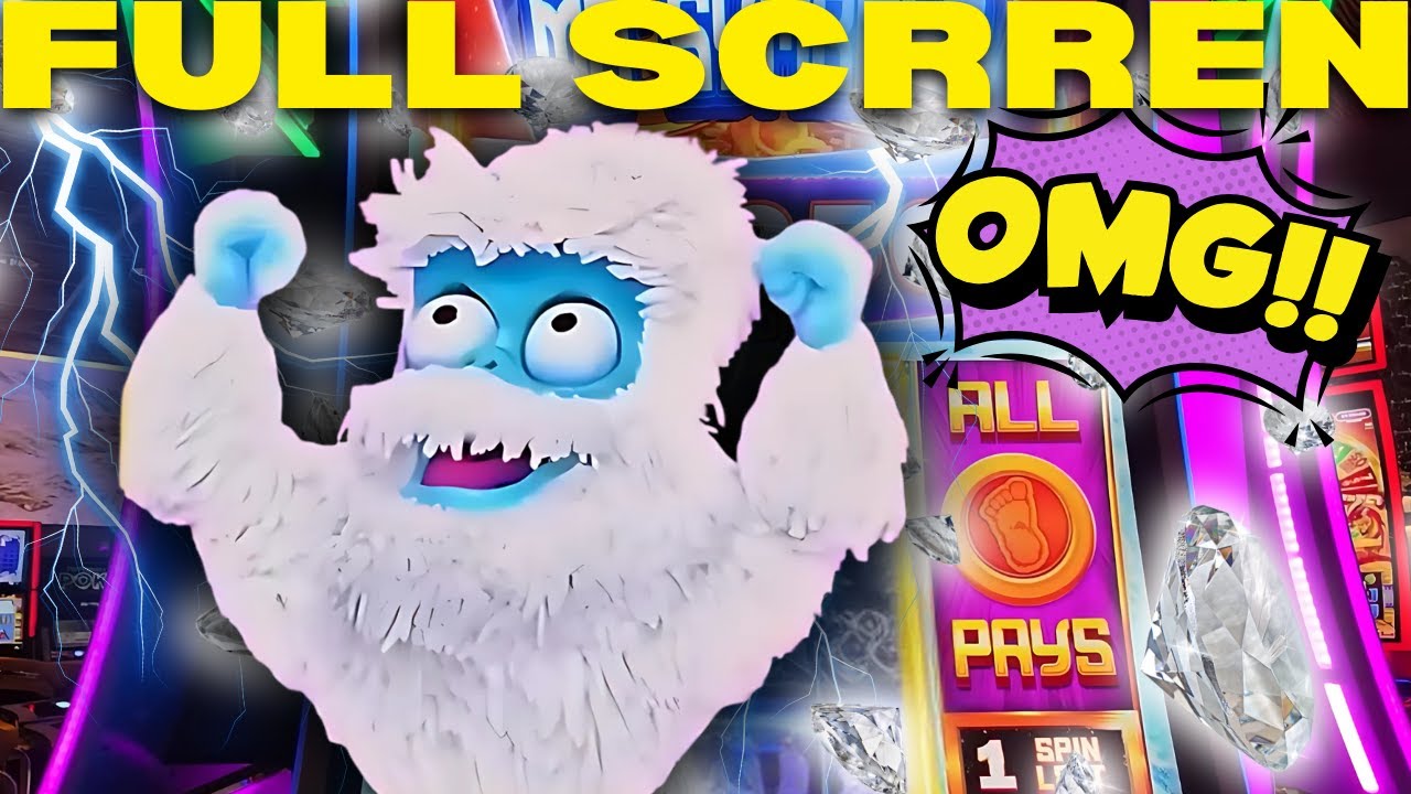 OMG!! FULL SCREEN GONE WILD + MASSIVE JACKPOT AGAIN on YETI LOVES MIKEY! 😂❤️