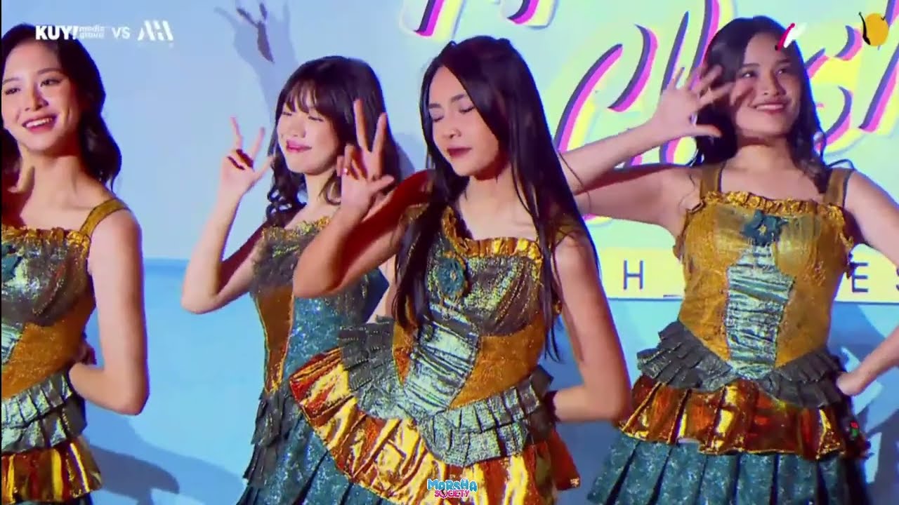 JKT48 MEDIA CLASH 2.0 BEACH GAMES 2023 KUY MEDIA GROUP VS AHHA Full Performance