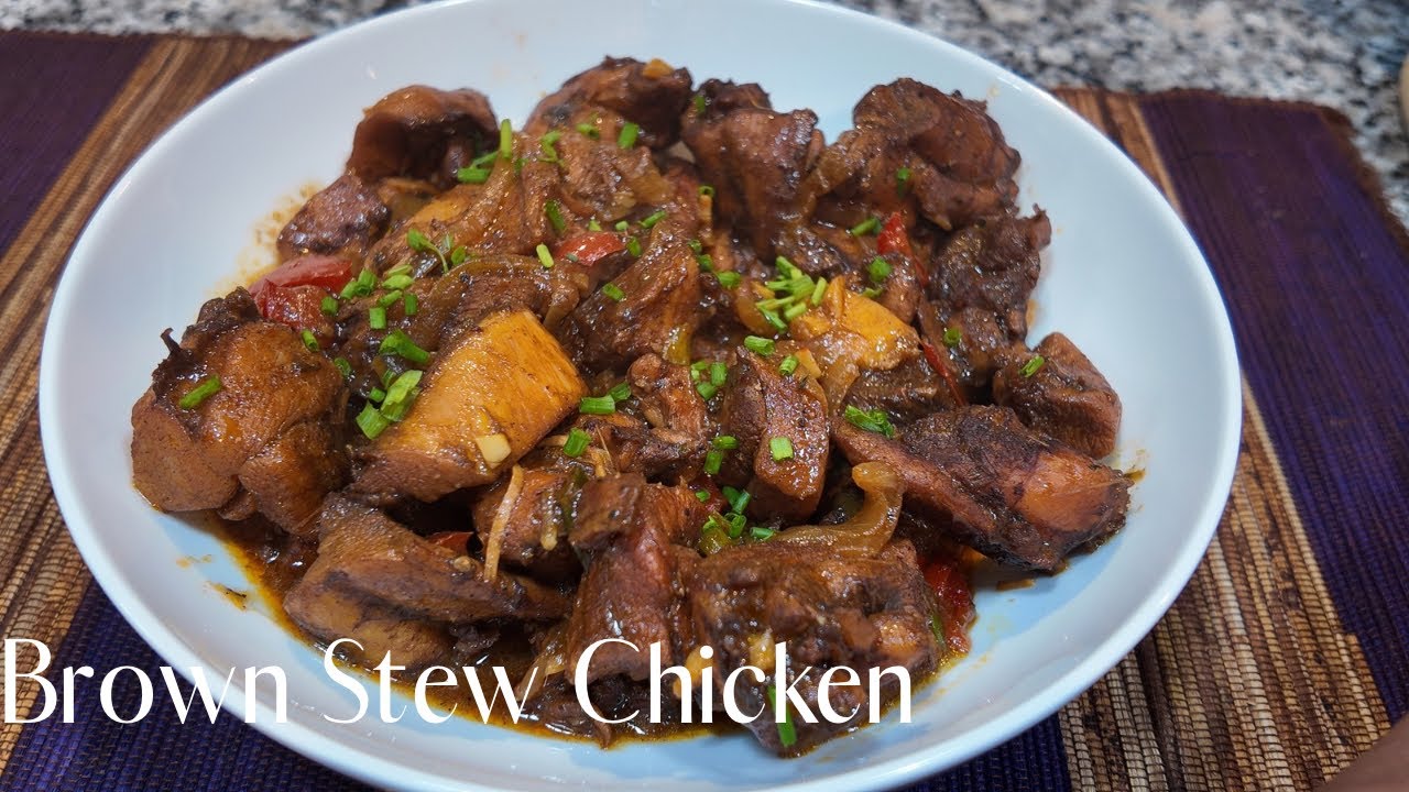 The BEST Jamaican Brown Stew Chicken | Easy & Flavorful 