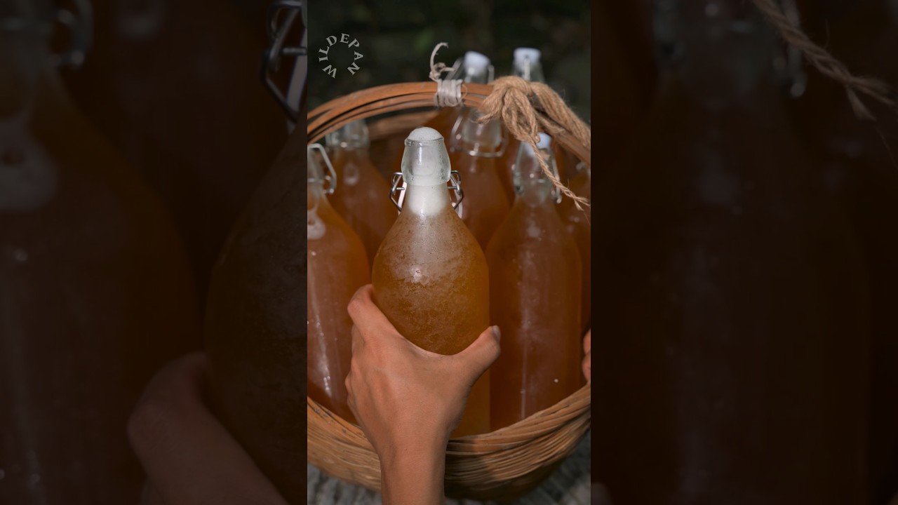 Handmade Barley Beer from Scratch #shorts