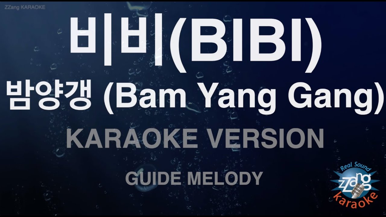 BIBI - Bam Yang Gang (밤양갱) (Melody) (Karaoke Version)
