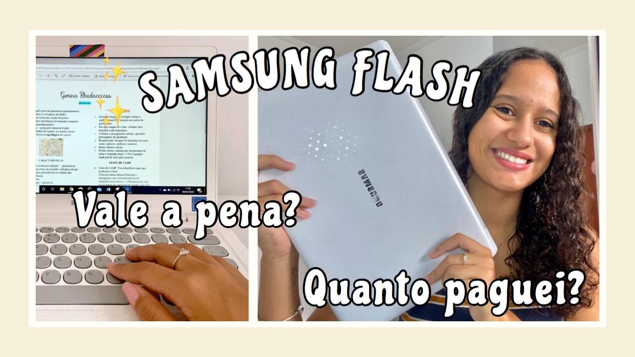 Notebook Samsung Flash VALE A PENA?  + respondendo perguntas | medvet.i