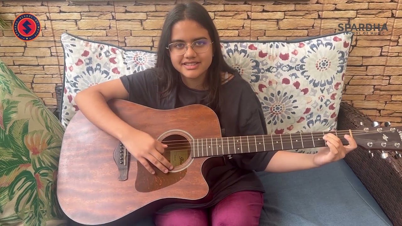Naisha | Spardha YouTube Performance Stage | Acoustic Guitar Performance